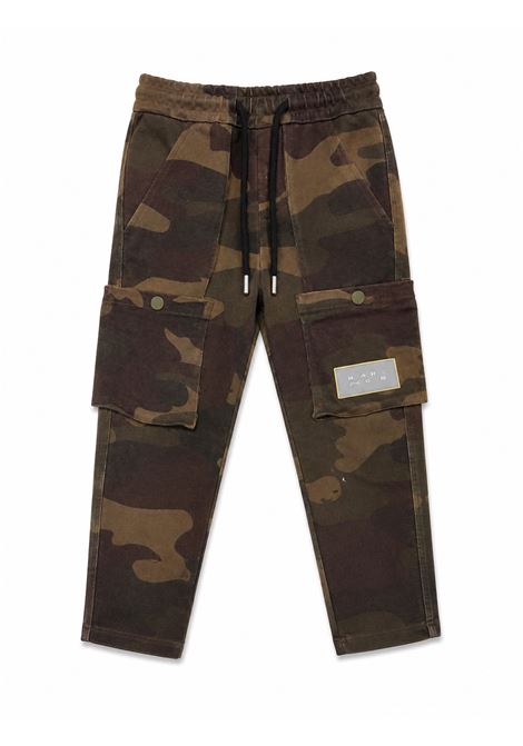Pantaloni con coulise YES LONDON | JR3140/PCAMOUFLAGE
